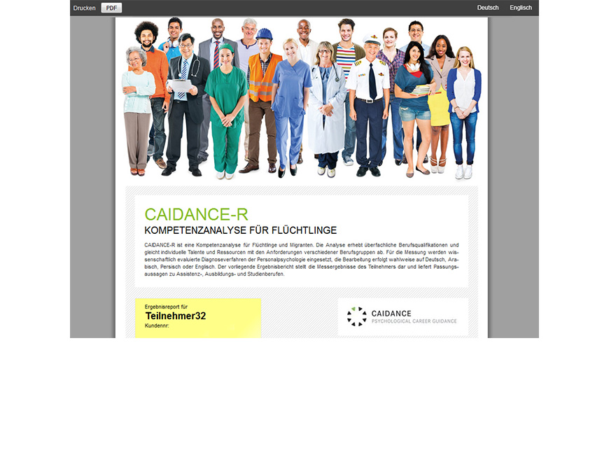 Report im Jobmatcher